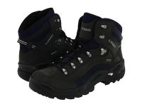 Stylish Lowa Comfort Boots for Men - Renegade GTX Mid - Dark Grey/Navy Sale Online
